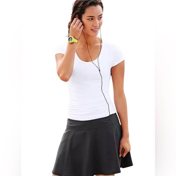 Athleta Women’s Black Skort, SIZE 12 - Picture 1 of 7